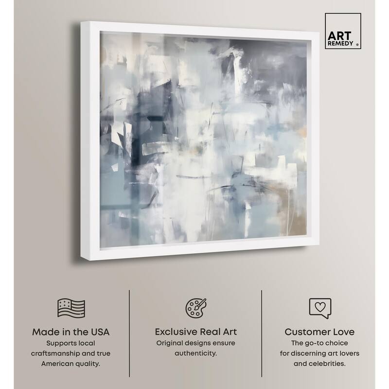 Enigma of Blue Shadowbox by Art Remedy