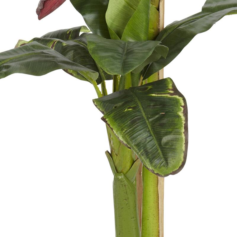 Artificial Banana Tree - 5ft & 3ft Silk Banana Plant with Fruit - Home Office Decor - 5ft.