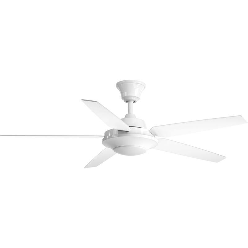 Signature Plus II Collection 54" LED Five Blade Fan - 9.500" x 23.250" x 13.370" - 9.500" x 23.250" x 13.370" - Push Button Switch