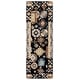 preview thumbnail 10 of 26, SAFAVIEH Handmade Aspen Jonette Boho Tribal Wool Rug 2'3" x 7' Runner - Black/Ivory - Runner