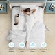 preview thumbnail 4 of 5, 12" Hybrid Mattress - Bamboo Charcoal Foam, 5-Zone Pocket Coils, CertiPUR-US® Certified, Medium Firm Support