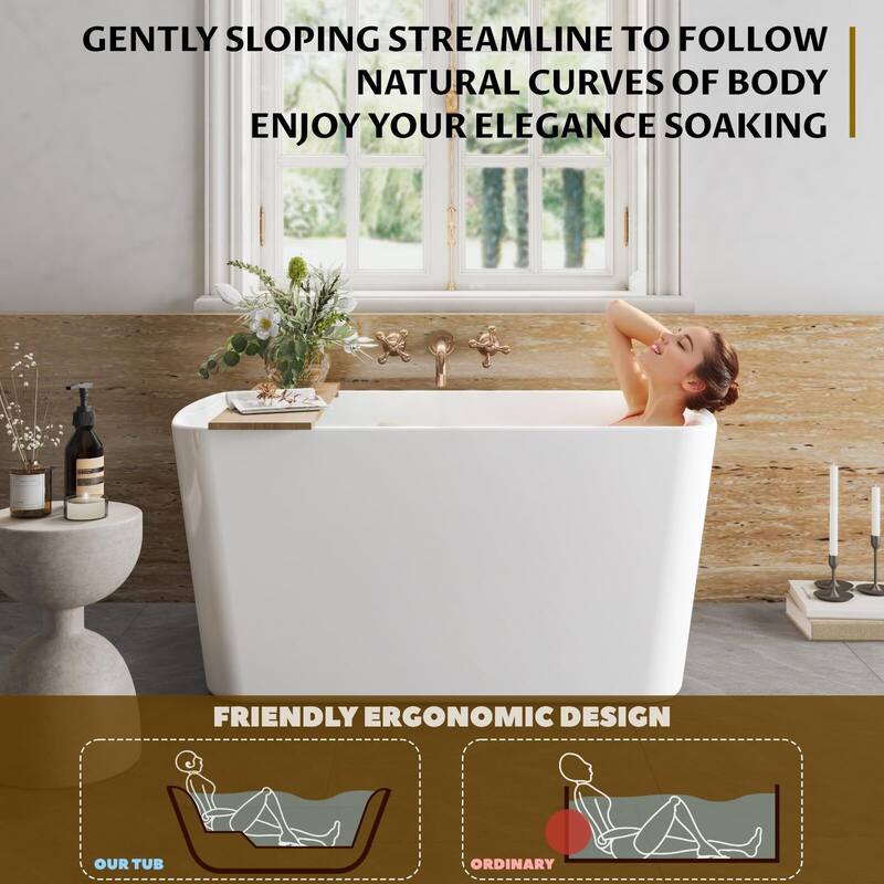 49"Acrylic Freestanding Bathtub - 49"