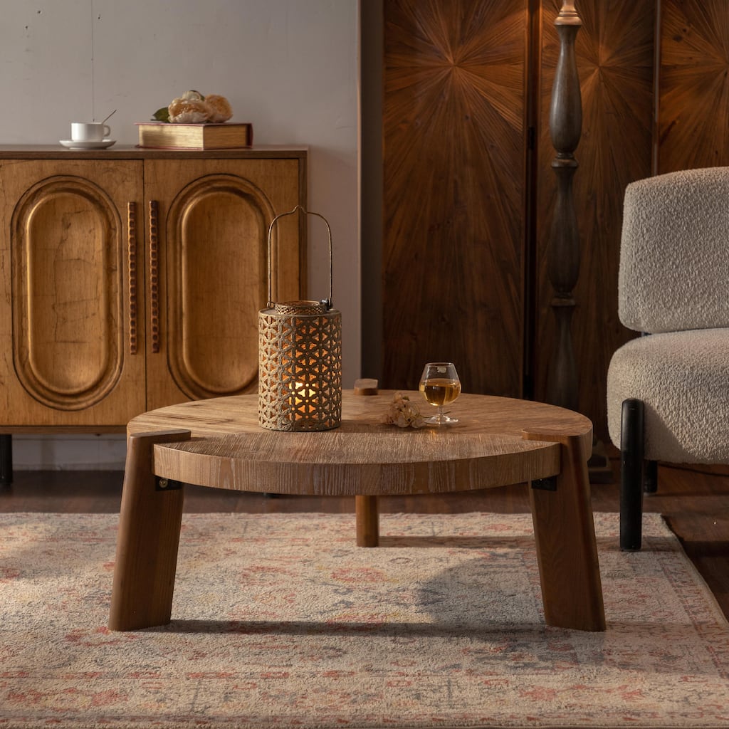 Rustic Natural Coffee Table