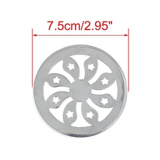 Shop 2 95 Floor Drain Cover Hair Catcher Sink Filter Stoppers Bathroom Kitchen On Sale Overstock 29435495