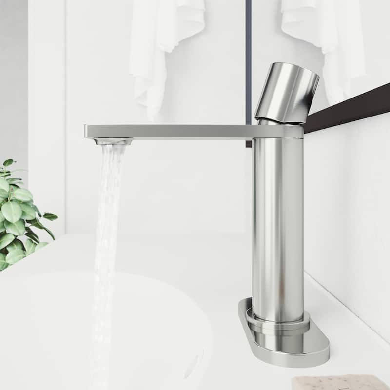 VIGO Halsey 8" H Single Handle Single Hole Bathroom Faucet