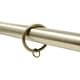 preview thumbnail 11 of 30, Set of 14 Solid Metal Window Drapery Curtain Panel Ring with Eyelet, 1.5" Inner Diameter, Fits Up to 1.25" Rod