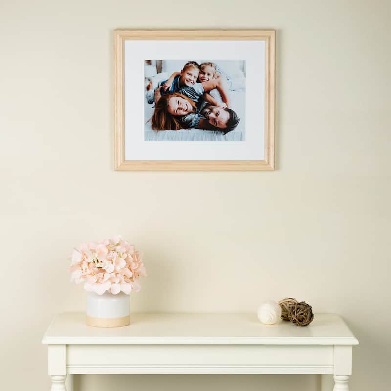 ArtToFrames Classic Waves 18x24 Inch Picture Frame, 1.00 Inch Wood Poster Frame Available in Multiple Colors (60823-18x24)