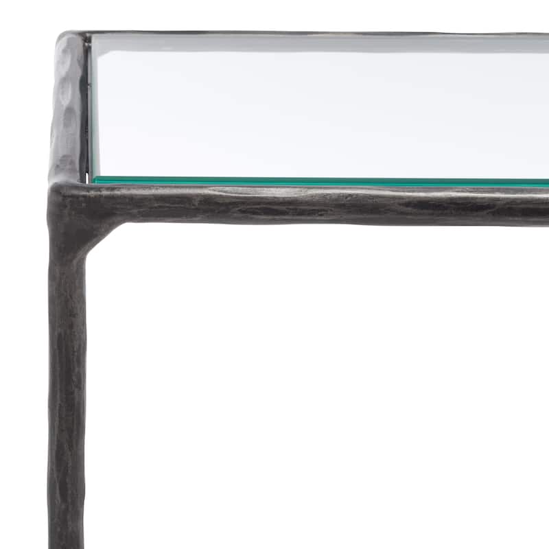 SAFAVIEH Couture Dorotea Forged Metal Rectangle Console Table - 48" W x 12" L x 30" H - 48"W x 12"D x 30"H