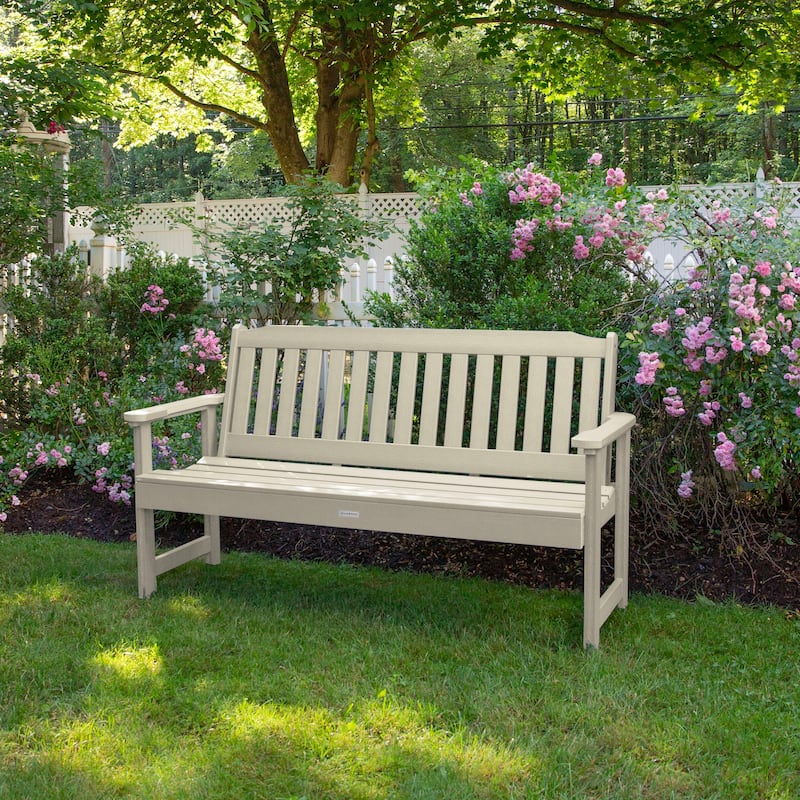 HIGHWOOD Lehigh 5-foot Eco-friendly Synthetic Wood Garden Bench