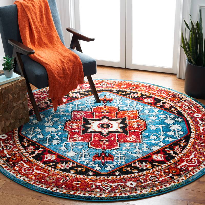 SAFAVIEH Vintage Hamadan Rinako Traditional Oriental Medallion Rug