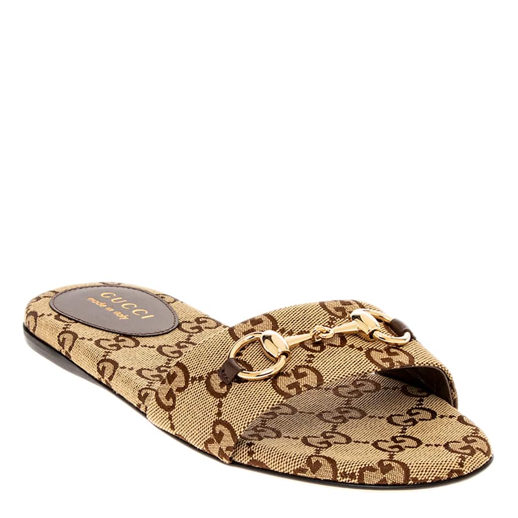 Gucci Slide Sandals with Horsebit