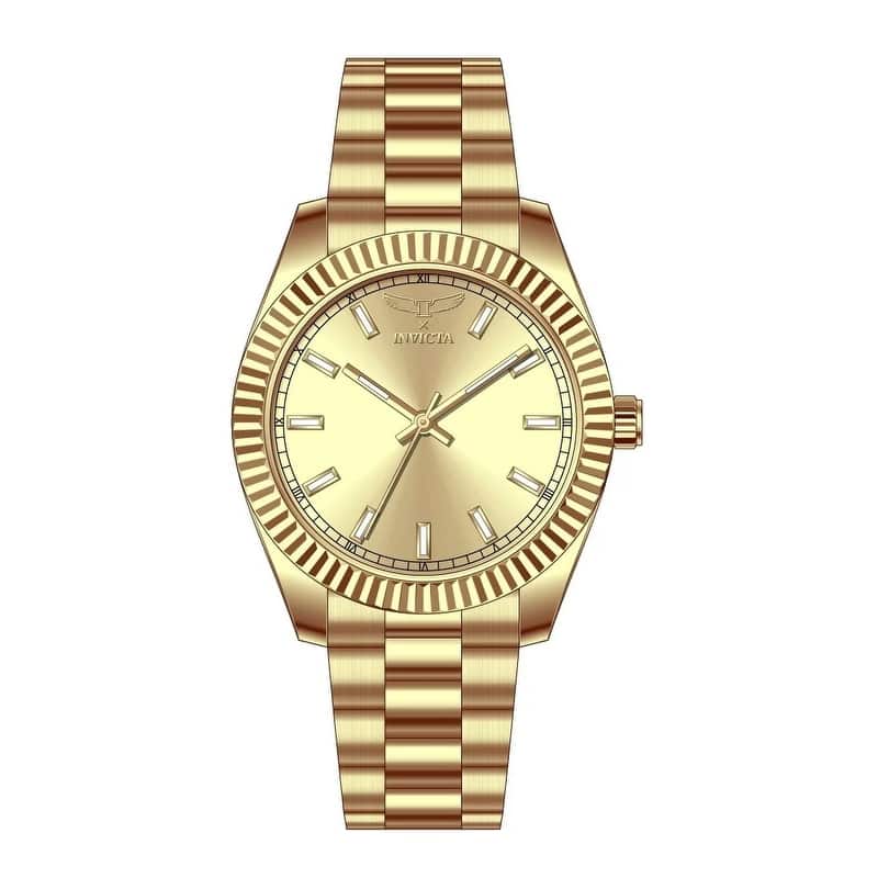 Invicta Men's 69004 Specialty Quartz PC21S Copper Dial Watch - Green