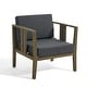preview thumbnail 69 of 195, Outdoor Teak Solid Wood Patio Furniture Set Loveseat Armchair Table Collection