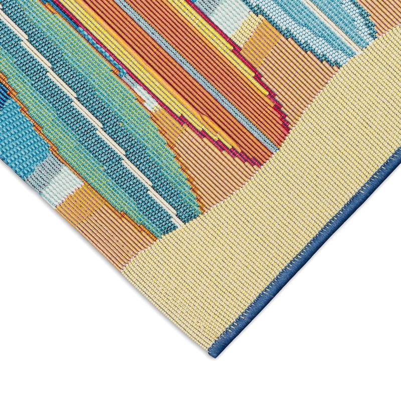 Liora Manne Esencia Surf Break Indoor/Outdoor Mat