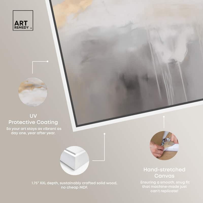 Mellowed Mist I Canvas by Art Remedy