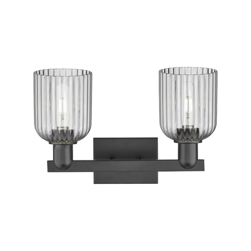 Innovations Lighting Downtown Urban - Bridal Veil - 2 Light 16" Bath Vanity Ligh