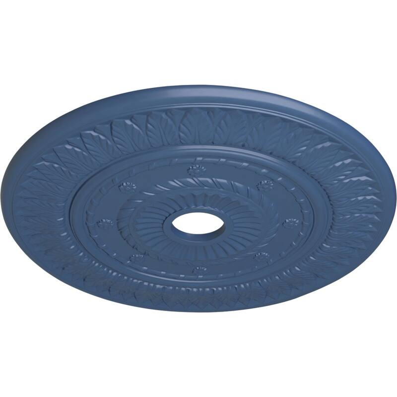 26 3/4"OD x 3 5/8"ID x 1 1/8"P Leaf Ceiling Medallion
