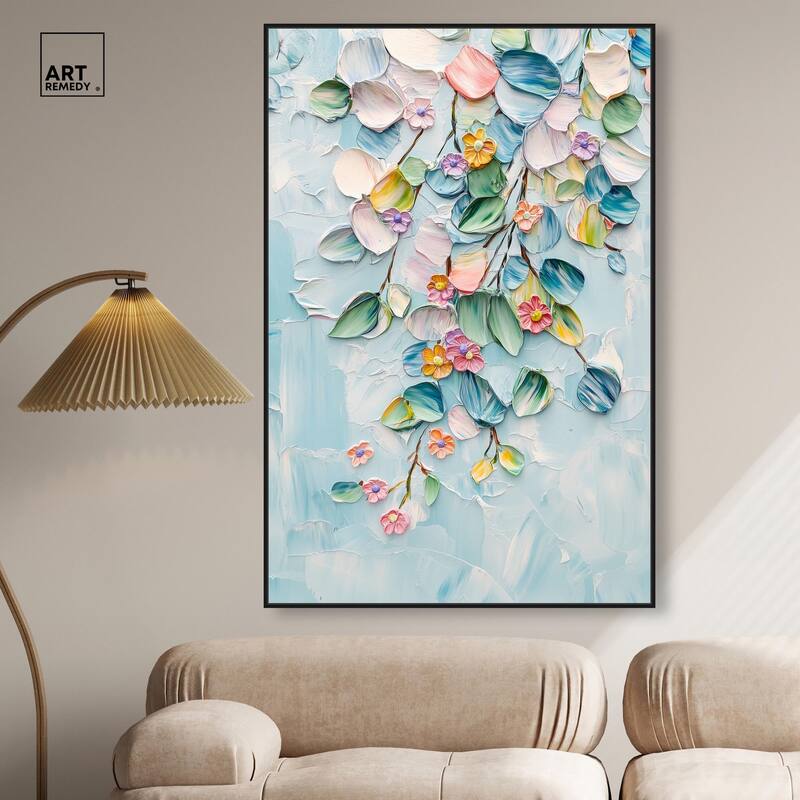 Textured Tendrils II Canvas by Art Remedy