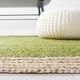 preview thumbnail 49 of 125, SAFAVIEH Handmade Natural Fiber Charlyne Bordered Round Jute Rug