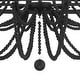 preview thumbnail 23 of 25, Acroma 12-light Farmhouse Empire Beaded Chandelier