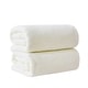 preview thumbnail 171 of 174, Linery & Co. Luxury Cotton Textured Bath Towel. Bath Sheet (Pack of 2) - Ivory