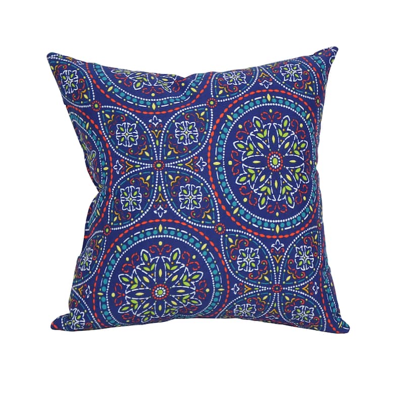 17-inch Square Polyester Outdoor Throw Pillows (Set of 2)