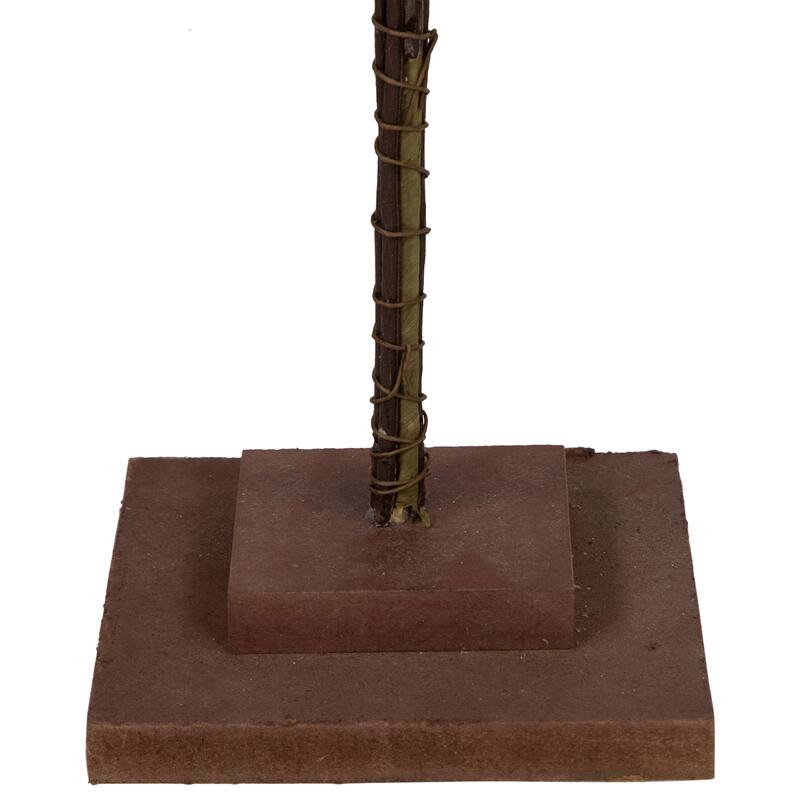 50" Artificial Red Berry Christmas Twig Tree with Square Stand, Unlit - 4 Foot