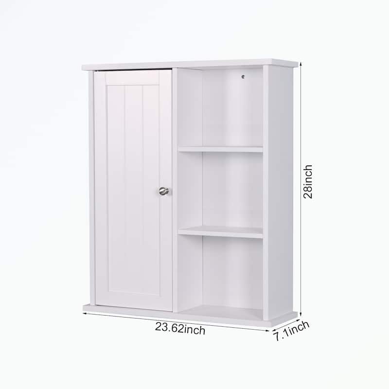 Wall Mount Medicine Cabinet with a Door
