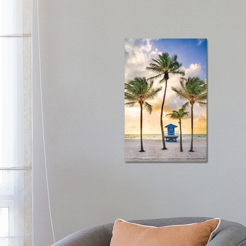 iCanvas "Florida Beach Sunrise" by Susanne Kremer Canvas Print - 26x18x1.5