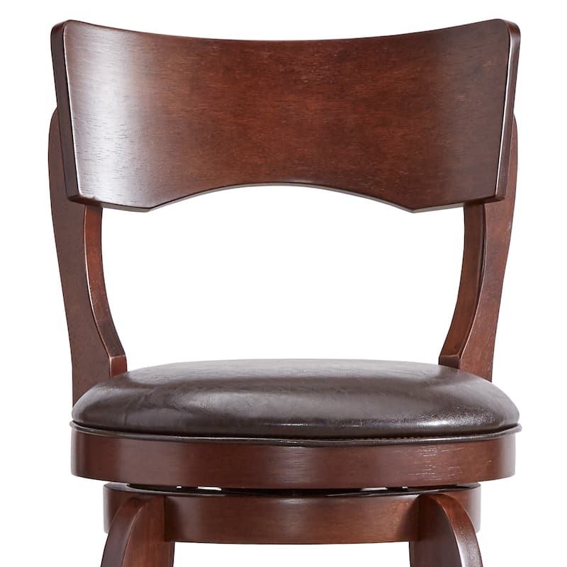 Verona Swivel 29-inch High Back Bar Stool by iNSPIRE Q Classic