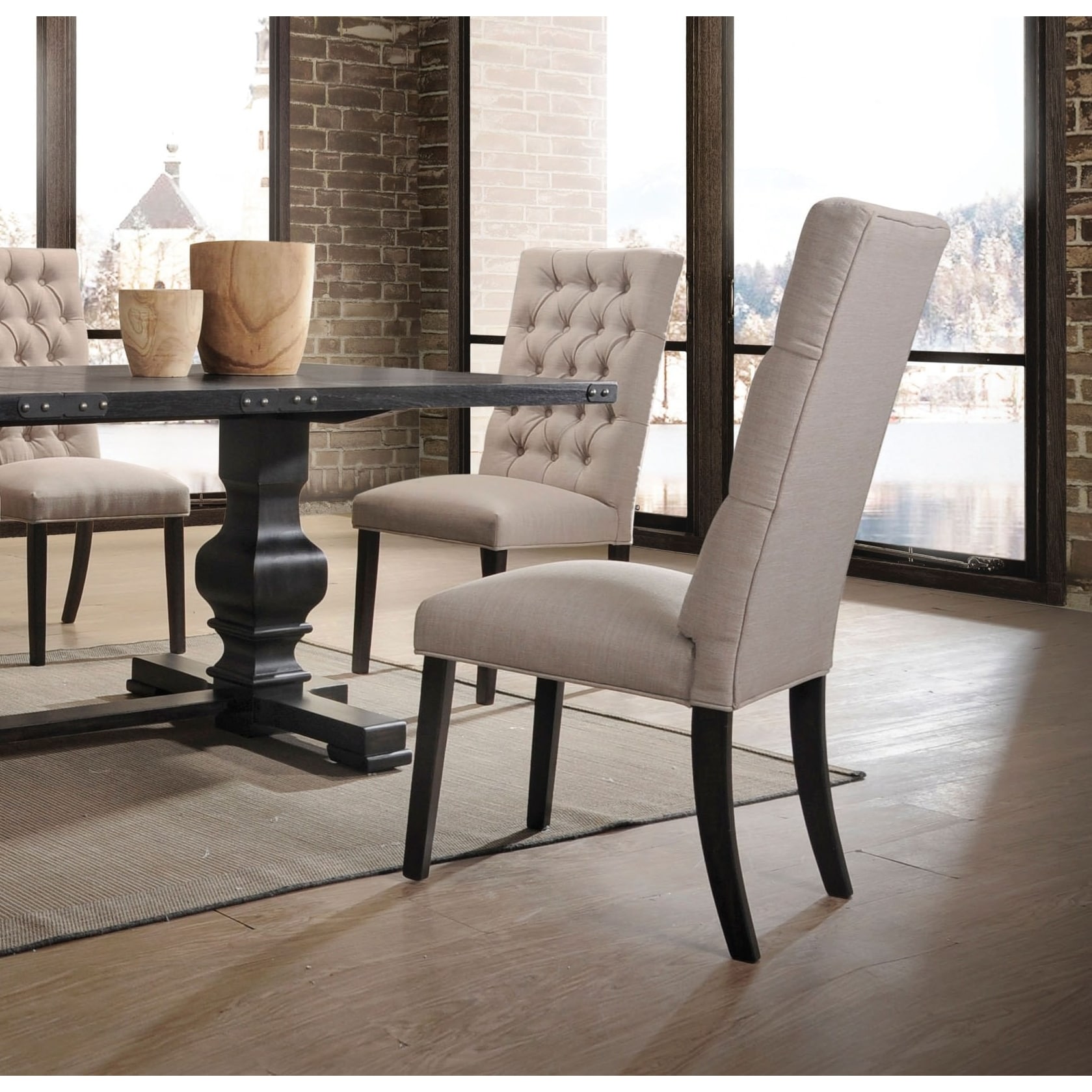 Morland vintage 2025 black dining table