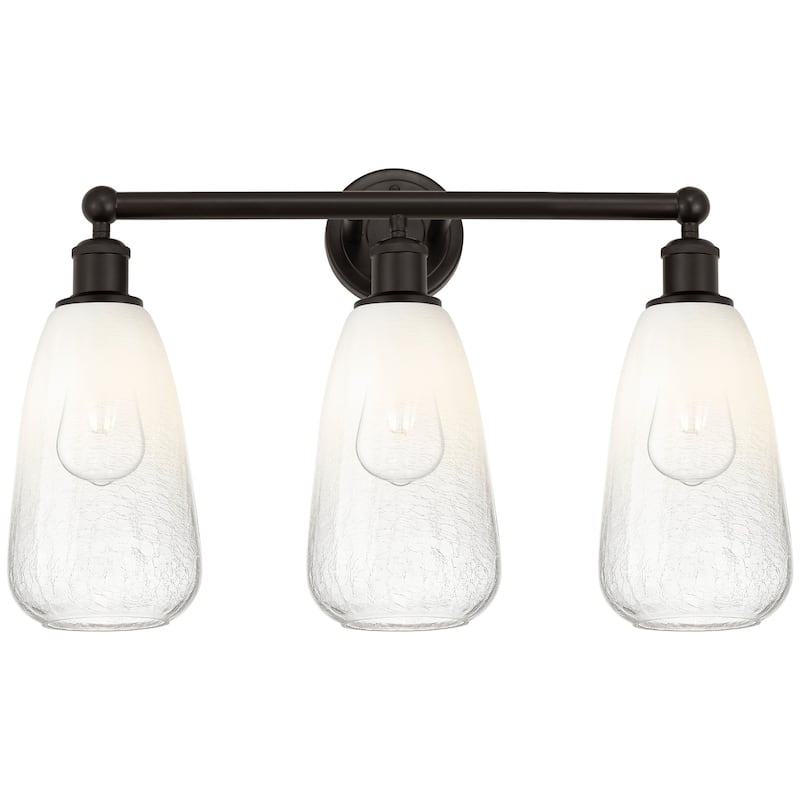 Innovations Lighting 616-3W-16-24 Brookhaven Almond Vanity Brookhaven - Oil Rubbed Bronze / Opal