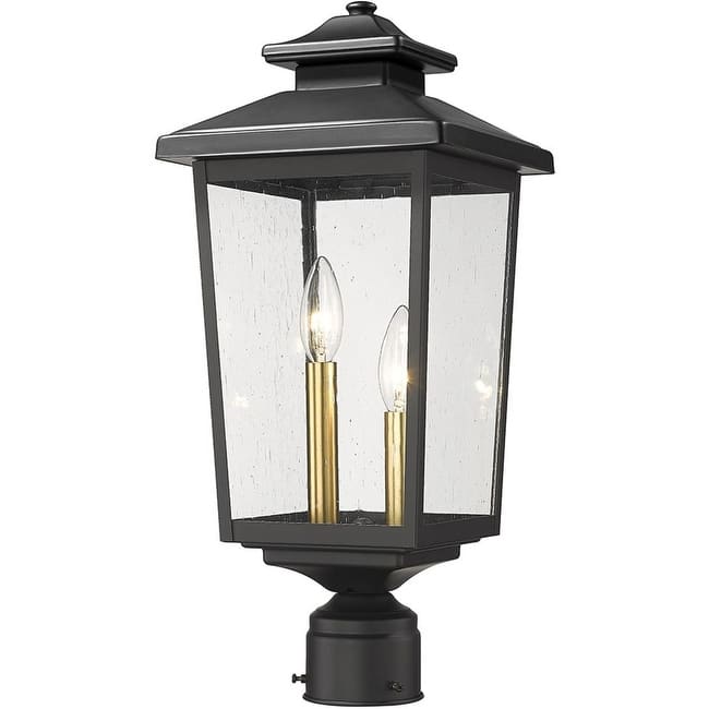Millennium Lighting 4644 Eldrick 2 Light 19" Tall Post Light - Powder Coat Black