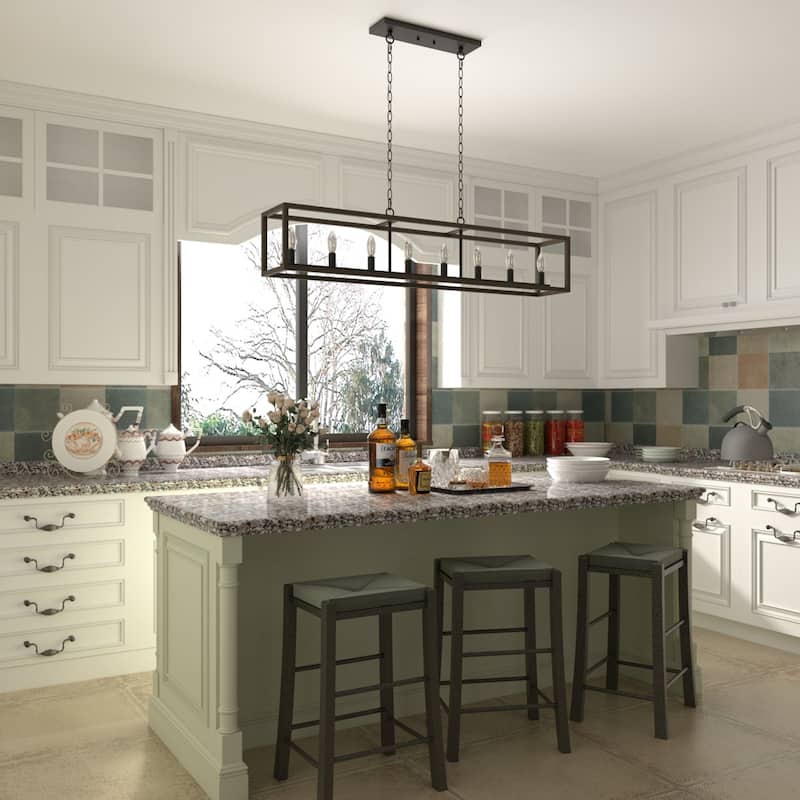 Allegray Kitchen Island Pendant Lights Linear Chandelier -UL Certified