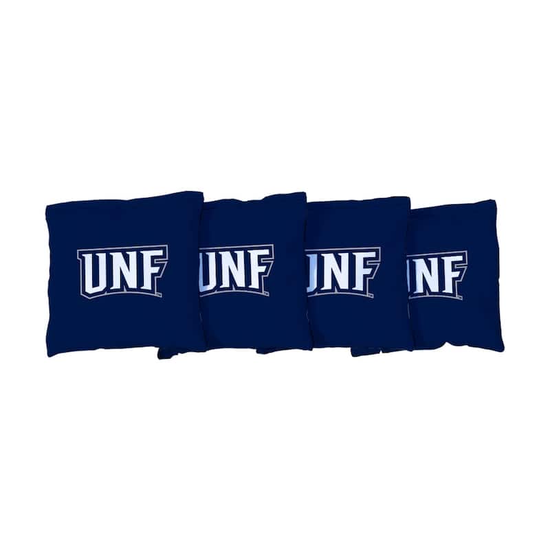 North Florida UNF Ospreys Blue Cornhole Bags - All-Weather Resin Filled