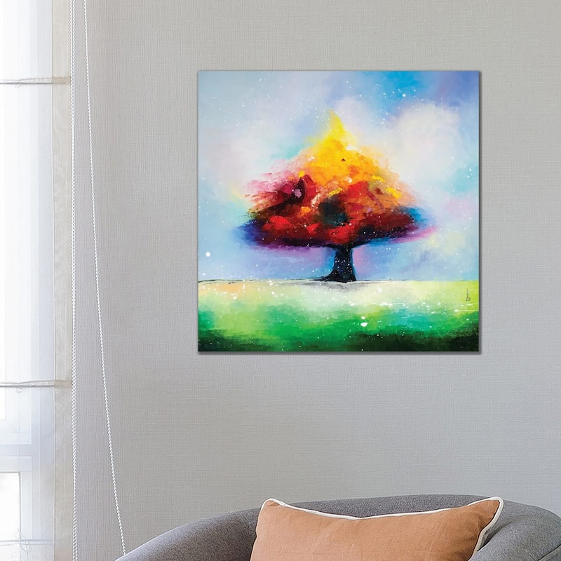 iCanvas "Lonely Tree" by KuptsovaArt Canvas Print - 26x26x1.5