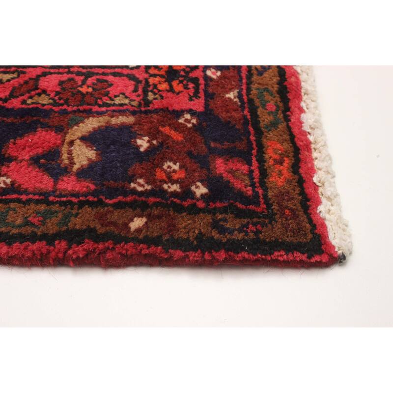 ECARPETGALLERY Hand-knotted Konya Anatolian Red Wool Rug - 3'3 x 9'6