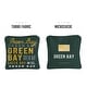 preview thumbnail 2 of 2, Green Bay Football Green Dual Sided Cornhole Bags
