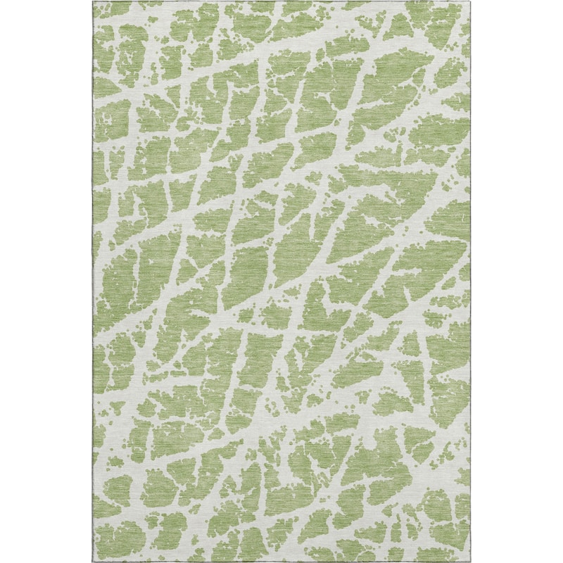 Premium Washable Super Soft Modern Crackle Mayfield Rug
