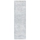 preview thumbnail 36 of 52, SAFAVIEH Handmade Soho Esmehan Contemporary Wool Rug 2'3" x 8' Runner - Blue/Ivory