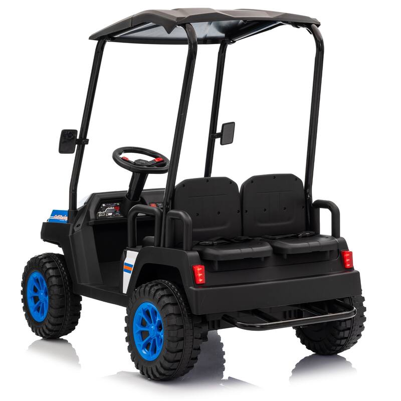 24V Xl Kids Electric Ride-On Truck W/Rc - Spacious 20in Wide Seat, Removable Sunshade, Dual-Motor Drive,Recommended Age: 3-8
