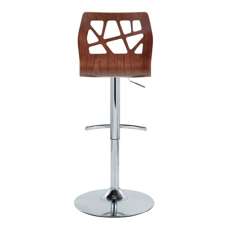 Carson Carrington Sala Adjustable Bar Stool with Rounded T Footrest (Set of 2)