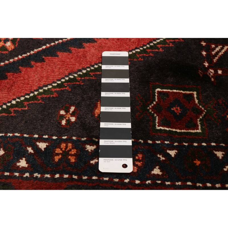 ECARPETGALLERY Hand-knotted Andelz Red Wool Rug - 4'7 x 6'10