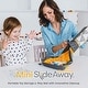 preview thumbnail 2 of 4, Creative QT SlideAway, Hearts Print, On-The-Go Mini Storage Bag and Table Top Play Mat