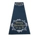 preview thumbnail 1 of 1, Happy Hanukkah Embroidered Table Runner, 15 by 70-Inch