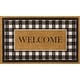 preview thumbnail 1 of 95, Mohawk Home Faux Coir Novelty Impressions Doormat Fall Welcome Check Natural