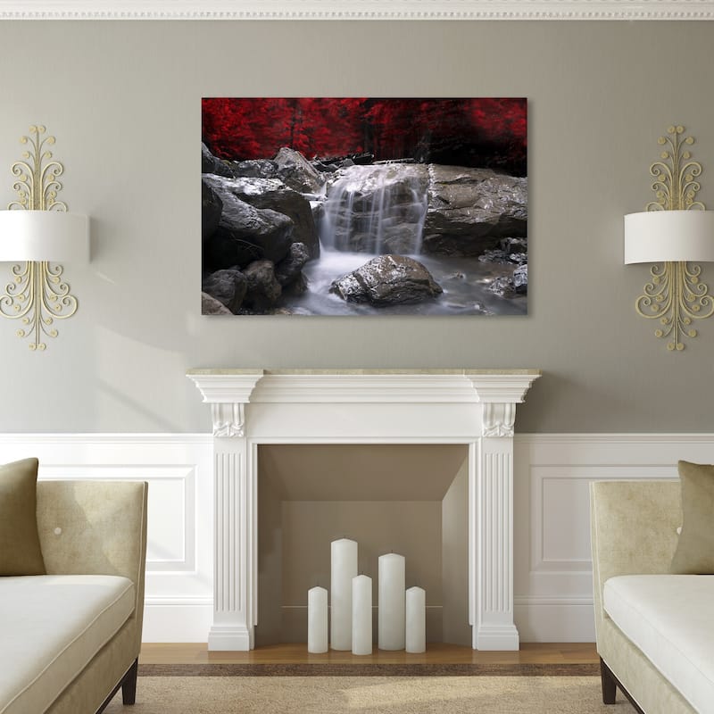 Porch & Den Red Canvas Art