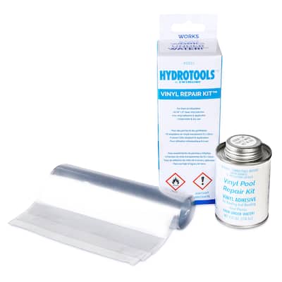 5pc HydroTools Repair Patch Kit for Swimming Pools and Inflatables - 23"