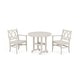 preview thumbnail 3 of 16, POLYWOOD Canyon 3-Piece Farmhouse Dining Set Sand