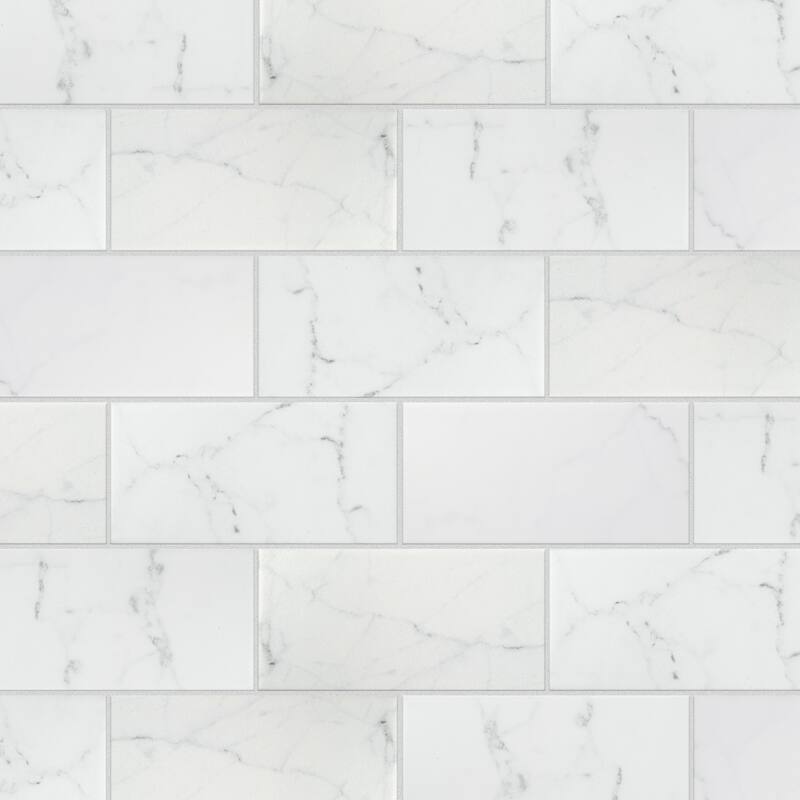 Merola Tile Classico Carrara Matte 3" x 6" Ceramic Wall Subway Tile